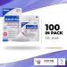 Dukal Woven Gauze Pads 2x2 - Pack of 100, 12-Ply Sterile Cotton Sponges for Wound Care - 100% Cotton, Disposable and Absorbent - Buy Online on GoSupps.com