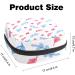 Shop Portable Women's Binding-Up Bags & Menstrual Cup Bags - Perfect for Teens & Beginners | Watercolor Leaves Design - Buy Online on GoSupps.com
