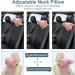 Rokehr Pink Car Seat Neck Pillow - Adjustable Memory Foam Headrest for Comfortable Ergonomic Support - Buy Online on GoSupps.com