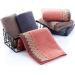 Cotton Leaf Embroidery Face Wash Hand Towel - Small Bath Towel in Cotton Yarn (Color E, 1pcs) - Buy Online on GoSupps.com