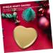 EXCEART 4pcs Boxes Heart Shaped Box Cookie Containers for Giving Food Containers Biscuit Holder 12.5X11.5X4.5CM Golden - Buy Online on GoSupps.com