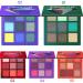 Battnot 9-Color Eyeshadow Palette - Matte & Shimmer Cosmetic Cream Makeup for Flawless Looks - Buy Online on GoSupps.com
