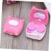 SOLUSTRE 2pcs Cute Lens Case Stylish Lens Storage Box for Safe Travel & Protection | International Shipping Available - Buy Online on GoSupps.com