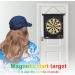 WIn SPORTS 15 Inch Magnetic Dart Board Game for Kids | Indoor Outdoor Two-Sided Roll Up Dartboard Set with 12 Safe Magnetic Darts - Buy Online on GoSupps.com