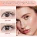 Eyelash Comb Separator - Arc Designed Lash Definer | Makeup Mascara Comb Applicator & Eye Brush Tool (Naked Pink) - International Shipping - Buy Online on GoSupps.com
