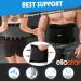 Ellostar Waist Trainer for Women & Men - Back Support & Tummy Control Body Shaper | Black Medium | Sweat Weight Loss Shapewear - Buy Online on GoSupps.com
