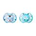 Tommee Tippee Fun Style Pacifiers 0-6m - BPA-Free Silicone Binkies (2 Count) - Varied Colors and Designs - Buy Online on GoSupps.com