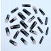 24pcs Black Bow Long Coffin Fake Nail Love Pearl Press on Nails Butterfly Stripes Polka Dot Luxurious Nails Acrylic Nails Fake Nails For Women Girls - Buy Online on GoSupps.com