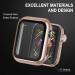 Apple Watch Case for Apple Watch 38MM Series 3/2/1/ with Built-in Tempered Glass Screen Protector All-Around Ultra-Thin Bumper Full Cover Hard PC Protective Case for iWatch rose gold For Series 3/2/1 38mm - Buy Online on GoSupps.com
