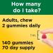 Nature Made Multivitamin + Omega-3 140 Gummy Vitamins - Daily Nutritional Support, 70 Day Supply - Buy Online on GoSupps.com