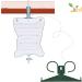 Buy Ved Catheter Bag Hanger - Support for Urine Drainage Bags 2L Capacity Stand (Pack of 2) - International Shipping Available - Buy Online on GoSupps.com