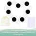 Wegreeco Bamboo Nursing Pads (14 Pack) - Washable & Reusable, Large 3 Sizes Options + Laundry & Travel Bags, Black & White - Buy Online on GoSupps.com
