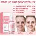 4 in 1 Anti Aging Face Serum for Women Serum Face with Hyaluronic Acid Nicotinamide Vitamin C Vitamin E skin care for Fade Fine Lines Improve Dull Tired Skin Fades Dark Spots - Buy Online on GoSupps.com