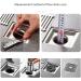 Bathroom Shower Drain Backflow Preventer Stainless Steel Shower Drain Plug Seal Not Odor Bathroom Floor Trapping Silver - Buy Online on GoSupps.com