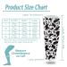 Poceacles Cow Pattern Calf Compression Sleeve for Men & Women | Anti-Slip Support Socks for Football Basketball Running & Climbing - S Milk Cow Small - Buy Online on GoSupps.com