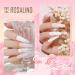 ROSALIND Soft Pink & Opal Extension Gel Kit - 2 PCS 60ml Poly Nail Gel for Nail Art Decoration - Easy DIY UV Gel Tube for Nail Thickening - Buy Online on GoSupps.com