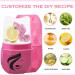 RUBB Pink Ice Roller for Face - Enhance Glow, Tighten Skin Naturally | Leak Proof Diamond Shape Design | Beauty & Skincare Gift for Women - Buy Online on GoSupps.com