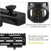 CVLIFE Bipod Adapter Mount with T-Nuts, Screws, and Wrench - Black | Easy Installation for Enhanced Stability - Buy Online on GoSupps.com