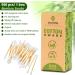 Storetite Organics Biodegradable Bamboo Cotton Swabs - 500pcs | Ear Cleaning, Makeup, Pet Care, First Aid | Eco-Friendly & Sustainable | Paper Packaging - Buy Online on GoSupps.com