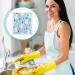 6 Pieces Swedish Kitchen Dish Cloths Absorbent Easter Egg Bunny Dish Towel Quick Drying Kitchen Cloths Reusable Dishcloth Small Cleaning Cloth Rag for Kitchen Counter Wiping Cleaning - Buy Online on GoSupps.com