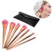 Professional Makeup Brush Set - Soft Hair Blusher & Eyeshadow Tools with Bag | Ideal for Loose Powder & Concealers - International Shipping Available - Buy Online on GoSupps.com