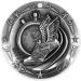 Decade Awards Track World Class Medal - 3 Wide Medallion with American Flag Ribbon - Silver - Buy Online on GoSupps.com