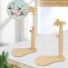 Adjustable Embroidery Hoop Stand | Hands-Free Cross Stitch Holder | Easy-to-Use Embroidery Tool for Needlework and Crafts | 13.3-19.6inch Height - Buy Online on GoSupps.com
