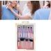 Mini Makeup Brush Set with Soft Fiber Bristles Portable Travel Kit for Convenient Makeup Tools - Buy Online on GoSupps.com