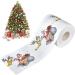 Christmas Toilet Paper | Innovative Santa Claus Reindeer Toilet Tissue | Highly Collectible Novelty Toilet Paper Funny Gag for Christmas Stocking Stuffers Party Favors Zukpumne - Buy Online on GoSupps.com