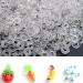 100 Pcs Clean S Clip Connectors Rubber Refills for Loom Rubber Band Bracelet Making - Buy Online on GoSupps.com