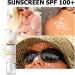 Sunscreen SPF 50+ Face Sun Cream SPF 50 PA+++ Moisturizing Face Sunscreen Suncream Factor 50 for Face Waterproof Sun Cream Against Sunburn Ultra Light UVA & UVB Protetion Non-Greasy - Buy Online on GoSupps.com