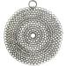 Chainmail Cast Iron Cleaner - Premium 316 Stainless Steel Scrubber for Skillet, Wok, Pot, Pan - Pre-Seasoned Dutch Oven Waffle Iron - 7 inch Round - Skillet Cleaner - Buy Online on GoSupps.com