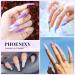 Phoenixy Poly Nail Gel Kit - 14 Color 15ml Extension Gel Set for Women - Builder Nail Gel Gifts in Vibrant Coral Shades - Buy Online on GoSupps.com