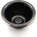 Edwin Jagger RN116 Men's Porcelain Shaving Bowl - Black | Premium Shaving Soap & Cream Dish for Effortless Shaving - Buy Online on GoSupps.com