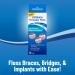 Threader Floss for Braces Bridges & Implants - 30 Count Pack of 3 | Easy & Effective Plaque Remover | On-The-Go Floss - Buy Online on GoSupps.com