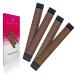 Hair Bun Maker French Twist Hair Fold Wrap Snap by Andlane (1 Brown, 1 Light Brown)