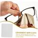 20Pcs Printable Glasses Lens Cloths - Ideal for Camera Eyeglasses & Lens Cleaning | Premium Polishing Wipes - Buy Online on GoSupps.com