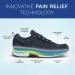 Orthofeet Diabetic Shoes for Men - Ultimate Comfort & Protection | Therapeutic Walking Shoes with Arch Support, Cushioning Sole & Extended Widths - Lava 13 X-Wide Black - Buy Online on GoSupps.com