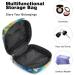 MUOOUM Heart-Love Pattern Menstrual Pad Bag - Zippered Collection Bag for Women & Girls | 4.7x6.6x6.6 in | International Shipping Available - Buy Online on GoSupps.com