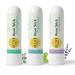 Betterbrand Reset Stick Trio Natural Nasal Inhaler for Congestion Relief, Peppermint, Eucalyptus & Lavender Aromatherapy, Non-Medicated, Travel-Friendly Sinus Support - Pack of 3