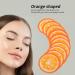 Orange Face Mask Sheets - 10pcs Pure Cotton DIY Extra Coverage Boost Absorption for Radiant Skin - Buy Online on GoSupps.com