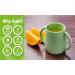 BABI Baby Toddler Silicone Cup | 100% Food Grade Silicone with Comfort Handles | Green Training Cup - Buy Online on GoSupps.com