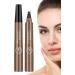 4 Point Eyebrow Pencil | Waterproof 4 Fork Tip for Eyebrow Liquid Brow Long-Lasting Brow Microblading Pencil Eyebrow Makeup Pochy Dark Brown - Buy Online on GoSupps.com