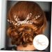 ABOOFAN Decor Hair Accessories Hair Clips Hair Barrettes Wedding Elegant Headdress Wedding Party Headdress Wedding Pearl Hair Pin Hair Side Comb Wedding Hair Pin Hair Comb Prom Bride Metal - Buy Online on GoSupps.com