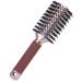 Oval Styling Vent Hair Brush | Double Sided Boar & Nylon Bristle | Medium Short Hair - Buy Online on GoSupps.com