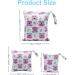 Yoirzit Waterproof Diaper Bag Set - 3 Pieces with Reusable Wet Bag for Swimming Travel Beach Pool & Diapers - Buy Online on GoSupps.com