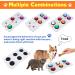 Dog Recordable Training Buttons Set of 6 Colors Dog Training Buzzer Dog Talking Buzzers Button with 25 Stickers and 3 Mats Louder Clearer Record & Playback Message for Communication&Training - Buy Online on GoSupps.com