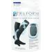 Truform Travel Compression Socks for Men & Women - 15-20 mmHg Knee High Black Large (1 Pair) - Optimal Comfort for International Shipping - Buy Online on GoSupps.com