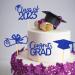 JINGLING Graduation Cake Toppers 24 Piece Graduation Cupcake Toppers Glitter Class of 2023 Graduation Caps Cupcake Picks for Party Cake Decorations Blue - Buy Online on GoSupps.com