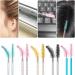 500PCS Disposable Eyelash Brushes - Upgraded Mascara Wands & Makeup Applicators for Eyelash Extensions & Eyebrow Grooming in Crystal Pink Yellow Green Black Blue - Perfect for Professionals & DIY - Buy Online on GoSupps.com